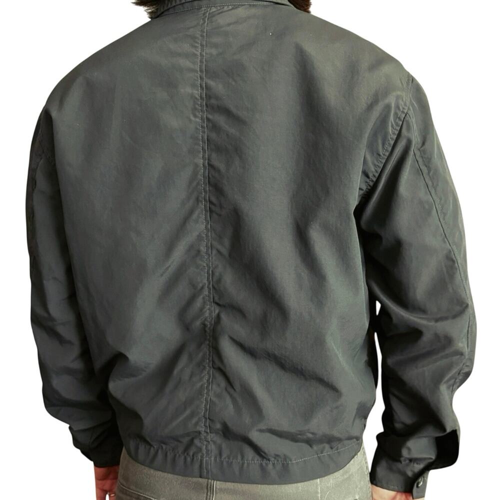 Valentino vtg bomber windbreaker jacket full zip men’s size 48 US medium M - Picture 3 of 16